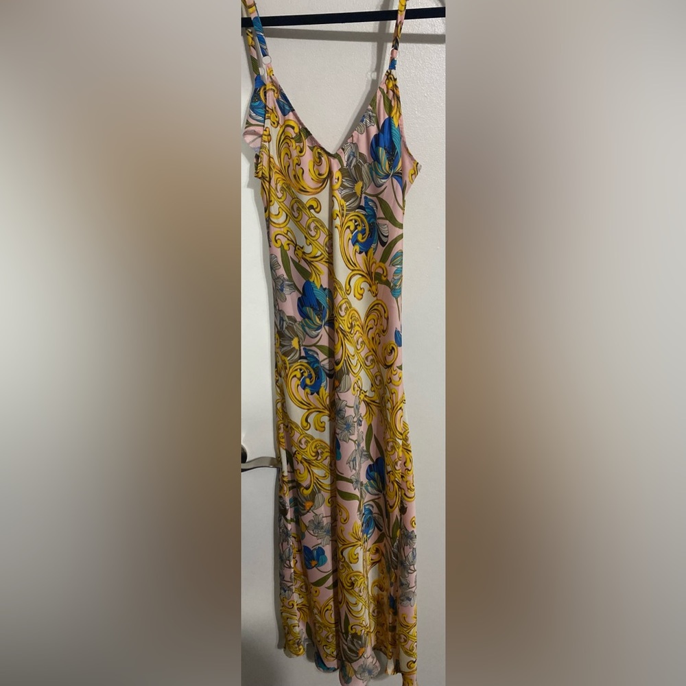 Spaghetti Strap Adjustable Strap Midi Dress - Picture 5 of 5